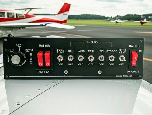 Cessna Flight Simulator Switch Panel – Desktop Aviator