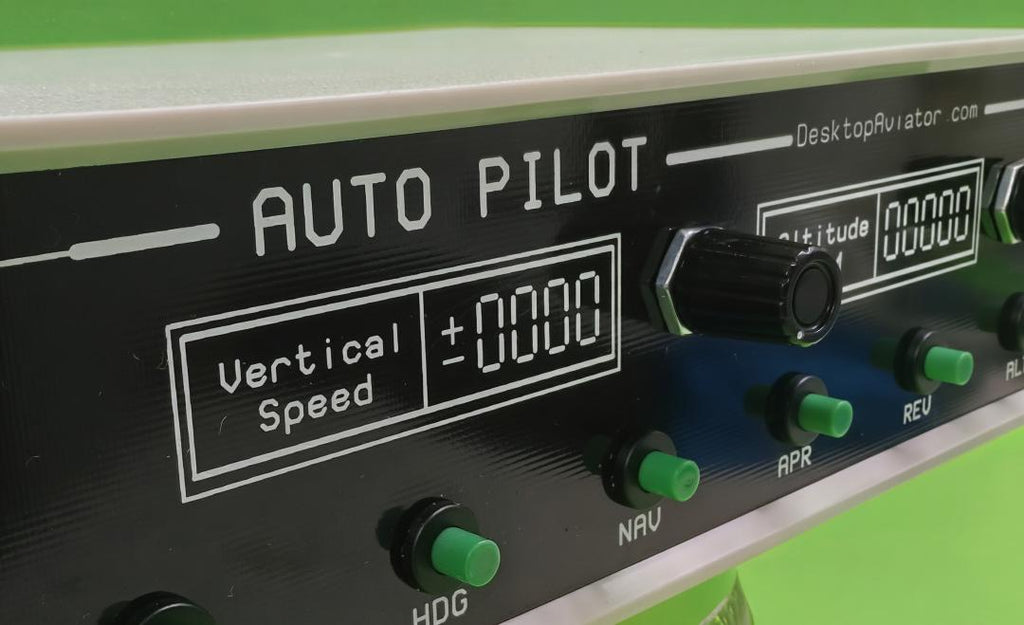 Autopilot Switch Panel from Desktop Aviator