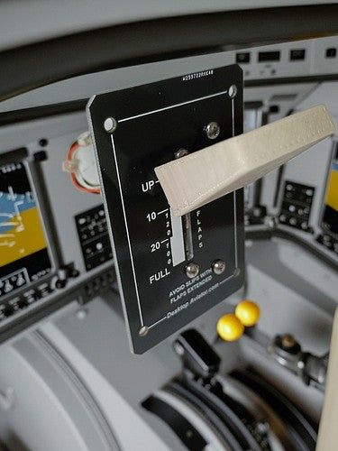 FLAPS Lever Controller for Home Cockpit Builders – USB